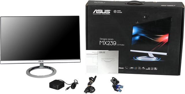 Alt view image 7 of 7 - ASUS MX239H 23" Full HD 1920x1080 2xHDMI VGA Built-in Speakers SPLENDID Video Intelligence Technology Widescreen Frameless Backlit LED IPS Monitor