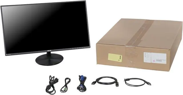 Alt view image 9 of 8 - ASUS 27" Ultra Wide View Monitor 5 ms D-Sub, HDMI, DisplayPort VN279Q