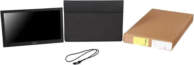 Alt view image 7 of 7 - ASUS 15.6" TN FHD Portable USB-powered LCD Monitor 11 ms USB MB168B+