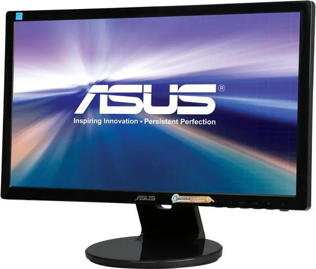 Alt view image 2 of 8 - ASUS 20" TFT LCD LCD Monitor 5 ms D-Sub, DVI-D VE Series VE208T-12