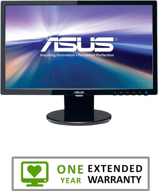 Main image of ASUS 20" TFT LCD LCD Monitor 5 ms D-Sub, DVI-D VE Series VE208T-12