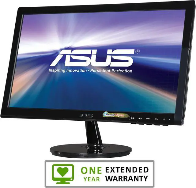 Main image of ASUS 18.5" LCD Monitor With 1 Year Extended Warranty 5 ms D-Sub VS Series VS197D-P