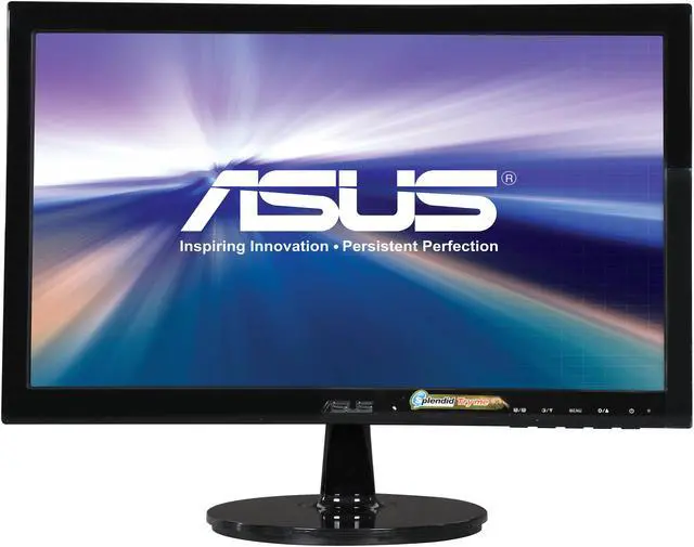Alt view image 2 of 7 - ASUS 18.5" LCD Monitor With 1 Year Extended Warranty 5 ms D-Sub VS Series VS197D-P
