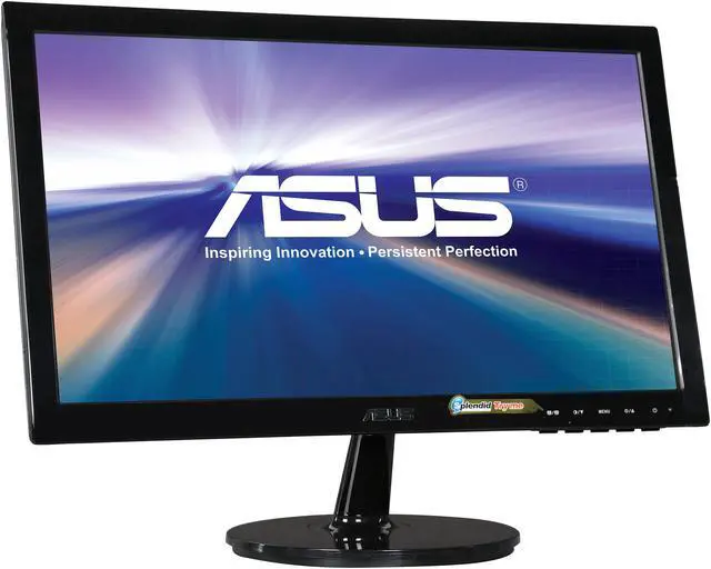 Alt view image 3 of 7 - ASUS 18.5" LCD Monitor With 1 Year Extended Warranty 5 ms D-Sub VS Series VS197D-P