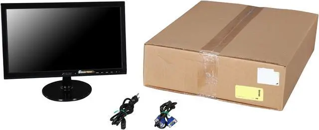 Alt view image 7 of 7 - ASUS 18.5" LCD Monitor With 1 Year Extended Warranty 5 ms D-Sub VS Series VS197D-P