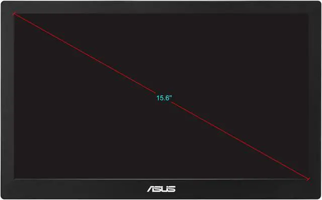 Alt view image 5 of 7 - ASUS MB169B+ 16" (Actual size 15.6") 16:9 Widescreen LED Backlight Full HD Portable USB 3.0 Asus-Exclusive Extreme Low Motion Blur SYNC with Eye Care Technology USB-powered IPS Portable Monitor