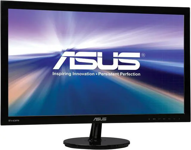 Alt view image 3 of 7 - ASUS VS278Q-P Black 27" 1ms (GTG) HDMI Widescreen LED Backlight LCD Monitor 300 cd/m2 80,000,000:1 Built-in Speakers