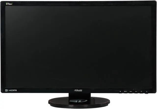 Alt view image 7 of 9 - Asus VG248QE 24" Full HD 1920x1080 144Hz 1ms HDMI DVI-D DisplayPort 3D Vision Ready Built-in Speakers Gaming Monitor