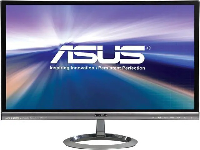 Alt view image 2 of 7 - ASUS MX239H Silver / Black 23" HDMI Widescreen LED Backlight LCD Monitor, IPS Panel 250 cd/m2 80,000,000:1 Built-in Speakers
