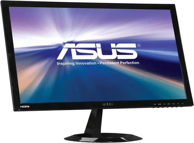 Alt view image 3 of 7 - ASUS VX228H Black 21.5" 1ms (Gray to Gray) HDMI Widescreen LED Backlight Full HD 1080p Monitor 250 cd/m2 80,000,000:1 (ASCR) Built-in Speakers