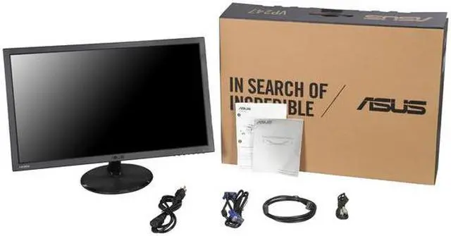 Alt view image 8 of 8 - ASUS VP247H-P 24" 1920x1080 1ms D-Sub DVI HDMI Built-in Speakers ASUS Eye Care Technology Backlit LED LCD Monitor