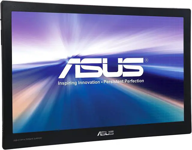 Alt view image 3 of 10 - Asus MB169C+ Black 15.6’’ 16:9 Widescreen LED Backlight Full HD 1920 x 1080 Portable USB-powered IPS Portable Monitor 220 cd/m2 700:1