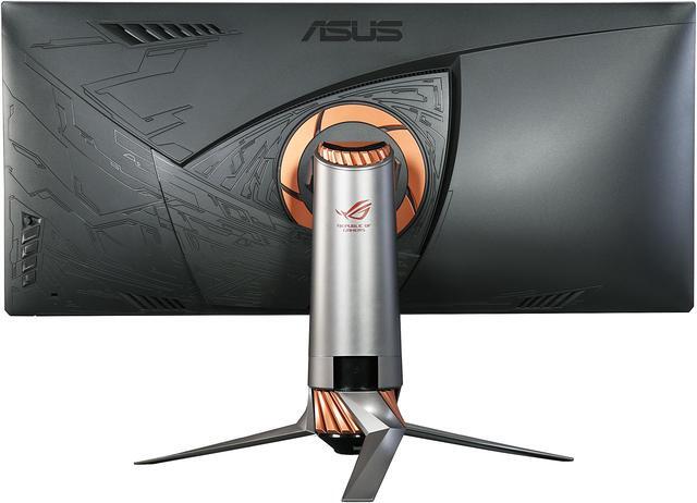 Alt view image 5 of 9 - ASUS ROG Swift PG348Q 34" Ultra WQHD 3440 x 1440 100Hz Curved IPS G-Sync Asus Eye Care with Ultra Low-Blue Light & Flicker-Free Gaming Monitor with Speakers Tilt Swift Height-Adjustable VESA Mount
