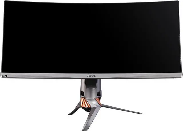 Alt view image 7 of 10 - Asus ROG Swift PG348Q 34" Ultra-Wide 3440 x 1440 2K Resolution Overclockable 100Hz HDMI DisplayPort G-SYNC Backlit LED IPS LCD Curved Gaming Monitor