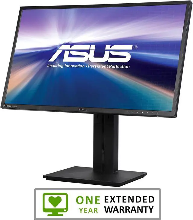 Main image of ASUS 27" 60 Hz IPS QFHD LCD Monitor IPS 5ms (GTG) 1 x DisplayPort 1.2 
1 x Mini DisplayPort (mDP) 1.2
4 x HDMI/MHL
3.5mm Earphone-out 
3.5mm Audio-in PB279Q-12