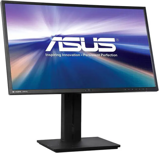 Alt view image 3 of 10 - ASUS 27" 60 Hz IPS QFHD LCD Monitor IPS 5ms (GTG) 1 x DisplayPort 1.2 
1 x Mini DisplayPort (mDP) 1.2
4 x HDMI/MHL
3.5mm Earphone-out 
3.5mm Audio-in PB279Q-12