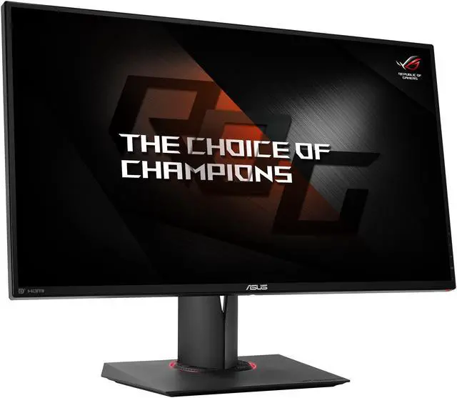 Alt view image 3 of 7 - ASUS ROG Swift PG278QR Black 27" 1ms (GTG) 165Hz WQHD 2560 x 1440 NVIDIA G-Sync Gaming Monitor, VESA Mountable, USB 3.0, Tilt, Swivel, Pivot, Height Adjustable