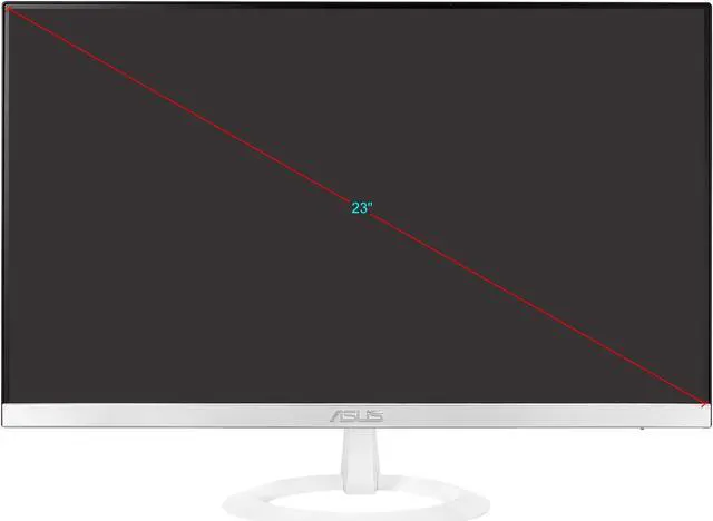 Alt view image 6 of 6 - ASUS 23" IPS FHD LCD/LED Monitor 5ms (GTG) D-Sub, HDMI VZ Series VZ239H-W