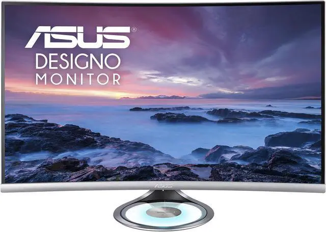Alt view image 3 of 13 - ASUS Designo 32" (31.5" Viewable) 1440P Curved Monitor (MX32VQ) - QHD (2560 x 1440), 75Hz, Adaptive-Sync, Eye Care, DisplayPort, HDMI