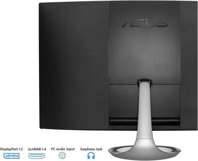 Alt view image 7 of 13 - ASUS Designo 32" (31.5" Viewable) 1440P Curved Monitor (MX32VQ) - QHD (2560 x 1440), 75Hz, Adaptive-Sync, Eye Care, DisplayPort, HDMI