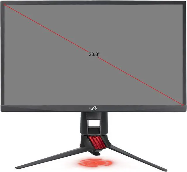 Alt view image 5 of 5 - ASUS ROG Strix XG248Q 23.8" Full HD 1080p 240Hz 1ms Eye Care G-SYNC compatible FreeSync Esports Gaming Monitor with DP dual HDMI