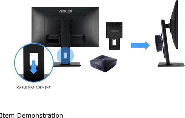Alt view image 3 of 6 - ASUS VA279HAEL 27" Full HD 1920 x 1080 6ms (GTG) HDMI VGA Asus Eye Care Flicker Free Low Blue Light Backlit LED Monitor