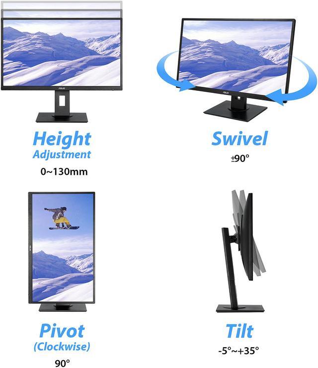 Alt view image 5 of 6 - ASUS VA279HAEL 27" Full HD 1920 x 1080 6ms (GTG) HDMI VGA Asus Eye Care Flicker Free Low Blue Light Backlit LED Monitor