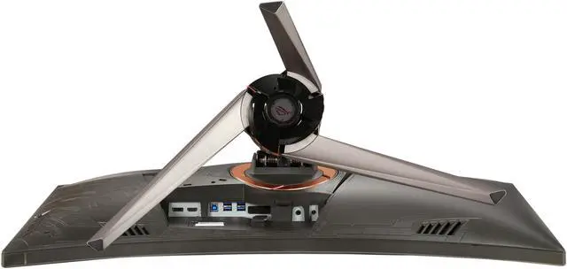 Alt view image 9 of 10 - Asus ROG Swift PG348Q 34" 3440x1440 QHD Overclockable 100Hz NVIDIA G-SYNC Built-In Speakers Asus Eye Care Backlit LED Curved LCD Ultra-Wide IPS Gaming Monitor