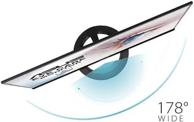 Alt view image 3 of 5 - Asus VZ229HE 22" (Actual size 21.5") Full HD 1920 x 1080 HDMI VGA Blue Light Filter Frameless Bezel Eye Care Monitor