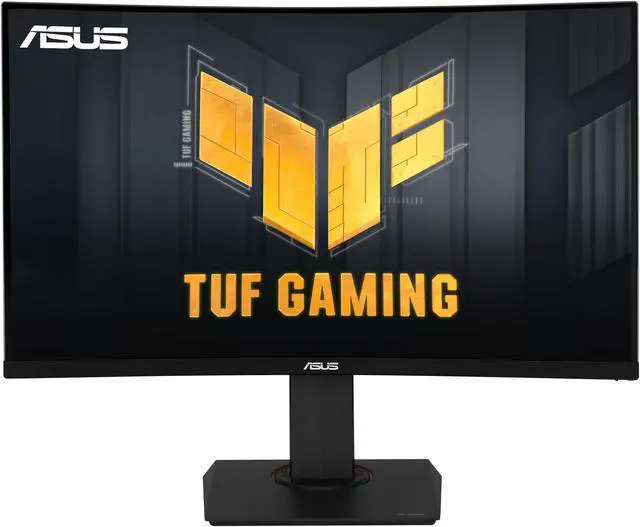 Main image of ASUS TUF Gaming 32" 1440P HDR Curved Monitor (VG32VQ) - QHD (2560 x 1440), 144Hz, 1ms, Extreme Low Motion Blur, Speaker, Adaptive-Sync, FreeSync Premium, VESA Mountable, DisplayPort, HDMI