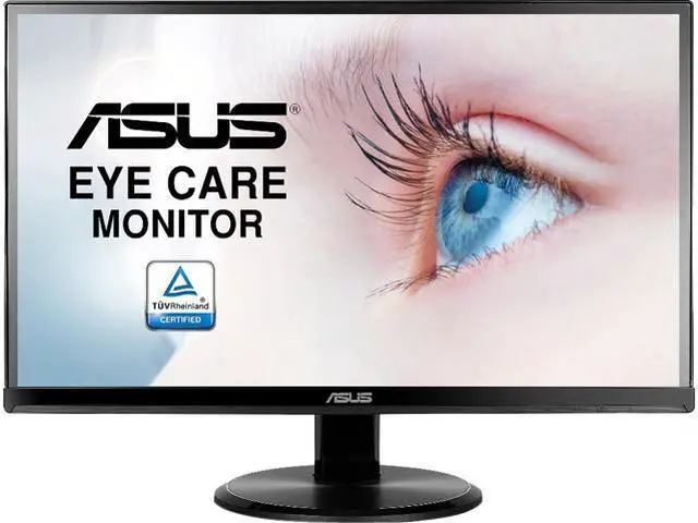 Main image of ASUS VA229HR 22" (Actual size 21.5") Full HD 1920 x 1080 75Hz VGA HDMI Asus Eye Care with Ultra Low-Blue Light & Flicker-Free Technology Built-in Speakers WideScreen LED Backlit IPS Monitor