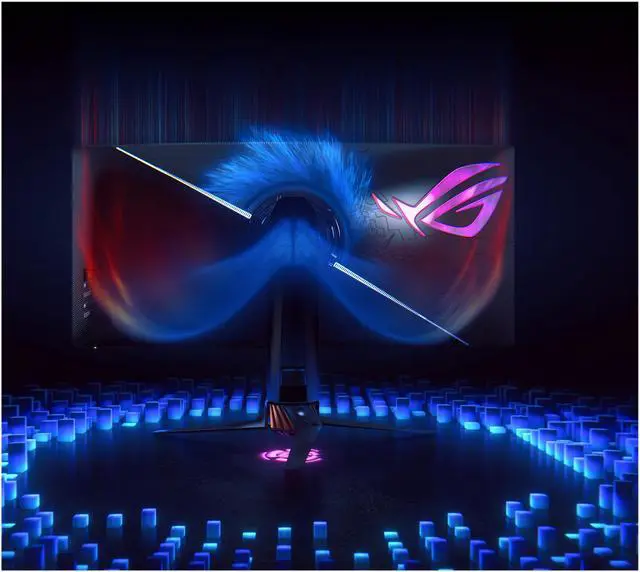 Alt view image 6 of 8 - ASUS ROG Swift PG35VQ 35" 21:9 Ultra-WQHD 3440 x 1440 2K Resolution 200Hz HDMI, DisplayPort NVIDIA G-SYNC HDR-10 Flicker-Free Low Blue Light LED Backlit Curved Gaming Monitor
