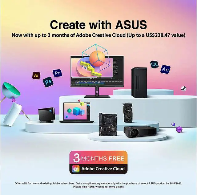 Alt view image 8 of 8 - ASUS ProArt PA32UCX 32" 3840 x 2160 4K Resolution 2x Thunderbolt 3 USB-C 3x HDMI DisplayPort HDR Support FlickerFree Built-in Speakers ProArt Preset Modes Frameless Mini LED Professional IPS Monitor