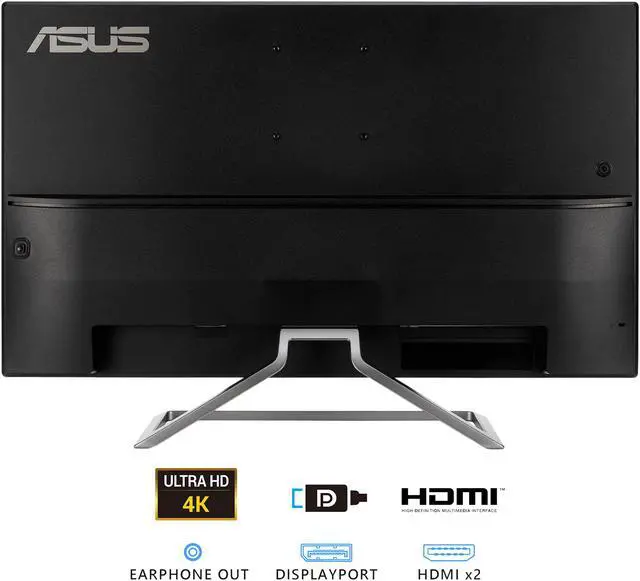 Alt view image 8 of 9 - ASUS VA32UQ 32" (Actual size 31.5") Eye Care Monitor, 3840 x 2160 4K UHD, HDR-10, 95% DCI-P3, Adaptive-Sync/FreeSync, Shadow Boost, Flicker Free, Blue Light Filter