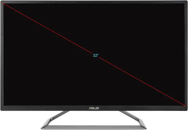Alt view image 9 of 9 - ASUS VA32UQ 32" (Actual size 31.5") Eye Care Monitor, 3840 x 2160 4K UHD, HDR-10, 95% DCI-P3, Adaptive-Sync/FreeSync, Shadow Boost, Flicker Free, Blue Light Filter