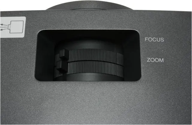 Alt view image 8 of 12 - MITSUBISHI HC1500 1280 x 720 DLP 720p Home Theater Projector 1600 ANSI Lumens 2500:1