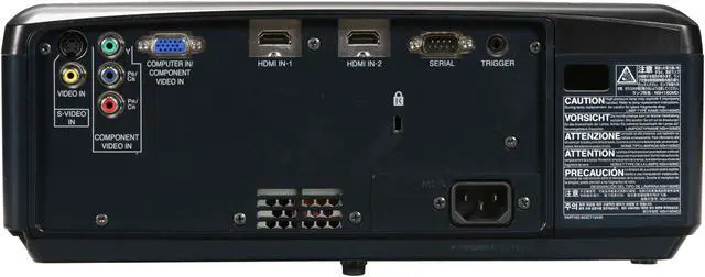 Alt view image 4 of 7 - MITSUBISHI HC5500 1920 x 1080 Full HD 1080P LCD Projector 1200 lumens 14000:1