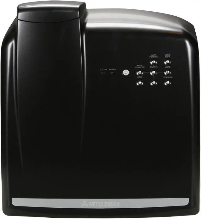 Alt view image 6 of 7 - MITSUBISHI HC5500 1920 x 1080 Full HD 1080P LCD Projector 1200 lumens 14000:1