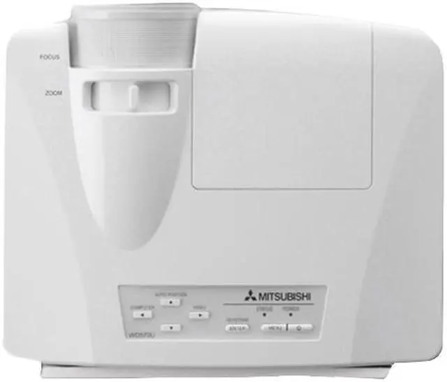 Alt view image 2 of 3 - MITSUBISHI WD570U 1280 x 800 3500 Lumens DLP Projector 3000:1 RJ45