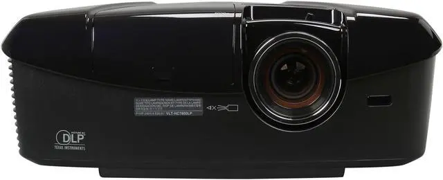 Alt view image 2 of 9 - MITSUBISHI HC7800D 1920 x 1080 DLP Home Theater Projector 1500 lumens 100000:1