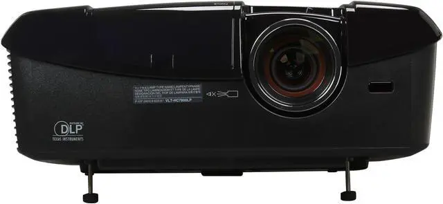 Alt view image 3 of 9 - MITSUBISHI HC7800D 1920 x 1080 DLP Home Theater Projector 1500 lumens 100000:1