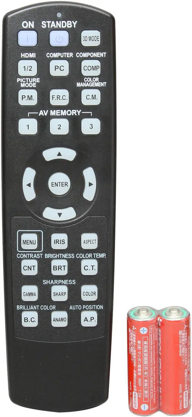 Alt view image 8 of 9 - MITSUBISHI HC7800D 1920 x 1080 DLP Home Theater Projector 1500 lumens 100000:1
