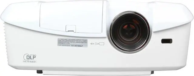 Alt view image 2 of 7 - MITSUBISHI HC7900DW 1920 x 1080 DLP 3D Home Theater Projector 1500 lumens 150000:1