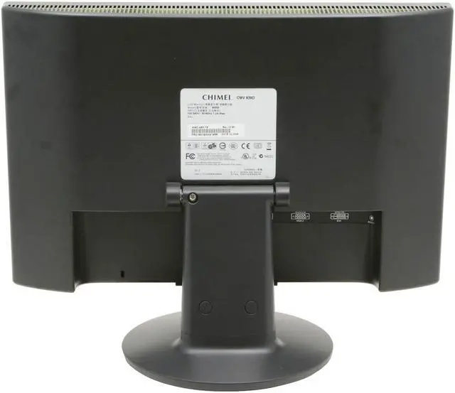 Alt view image 7 of 11 - CHIMEI 19" Active Matrix, TFT LCD WXGA LCD Monitor D-Sub x2+DVI 5 ms D-Sub, DVI CMV 939D