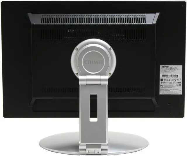 Alt view image 5 of 14 - CHIMEI CMV-222H Glossy Black 22" LCD Monitor w/HDMI+HDPC, Component+Composite+SVideo, Speakers, 6 in 1 Card Reader, Tilt/Swivel/Height-Adjustable stand
