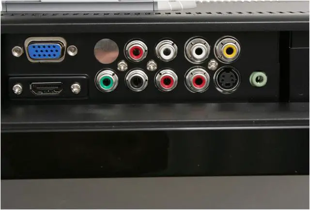 Alt view image 8 of 14 - CHIMEI CMV-222H Glossy Black 22" LCD Monitor w/HDMI+HDPC, Component+Composite+SVideo, Speakers, 6 in 1 Card Reader, Tilt/Swivel/Height-Adjustable stand