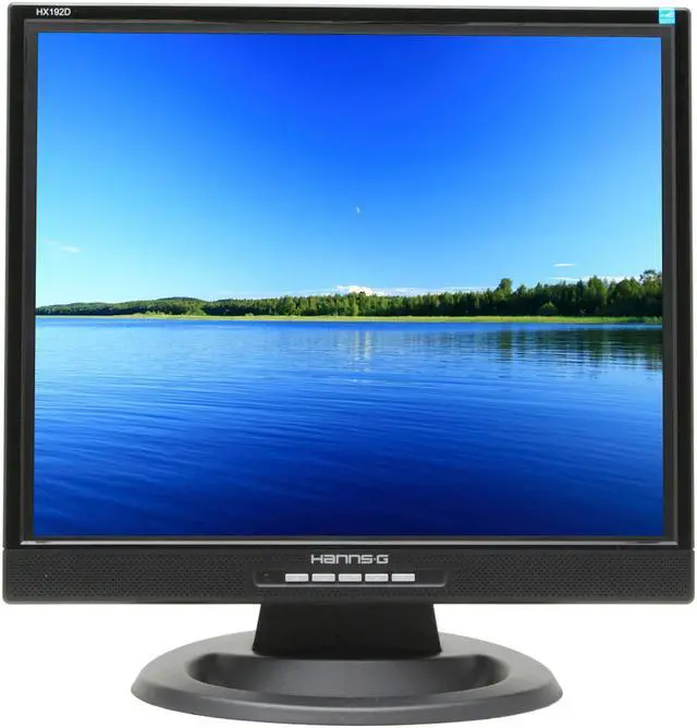 Alt view image 2 of 10 - Hanns-G 19" Active Matrix, TFT LCD SXGA LCD Monitor 2 ms D-Sub, DVI-D HX-192RPB