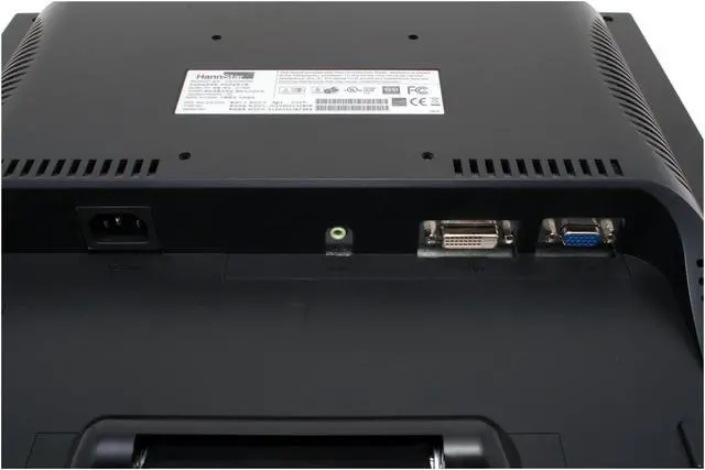 Alt view image 7 of 10 - Hanns-G 19" Active Matrix, TFT LCD SXGA LCD Monitor 8 ms D-Sub, DVI-D JC-199DPB