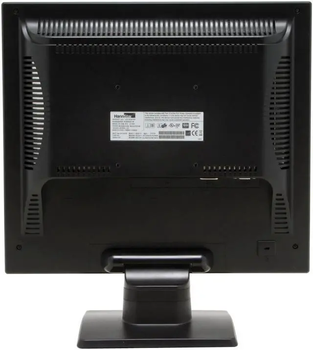 Alt view image 5 of 10 - Hanns-G 19" Active Matrix, TFT LCD SXGA LCD Monitor 8 ms D-Sub, DVI-D JC-199DPB