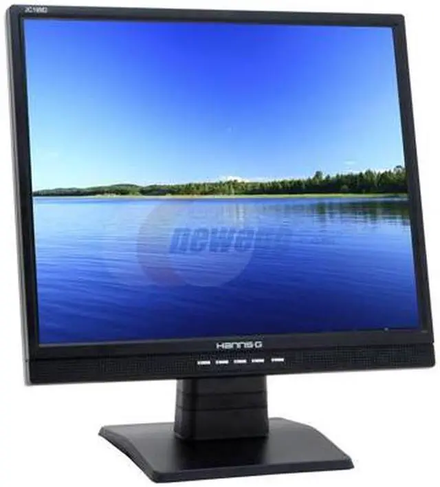 Alt view image 3 of 10 - Hanns-G 19" Active Matrix, TFT LCD SXGA LCD Monitor 8 ms D-Sub, DVI-D JC-199DPB